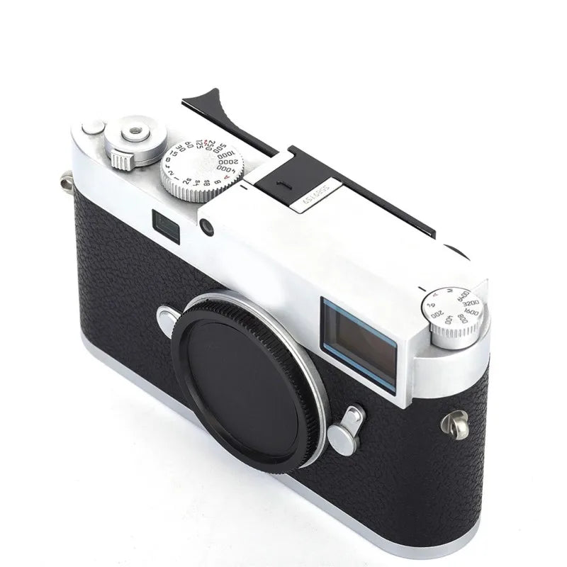 Aluminum Alloy Finger Grip for Leica M11 – Lightweight Black Camera Finger Grip Babs