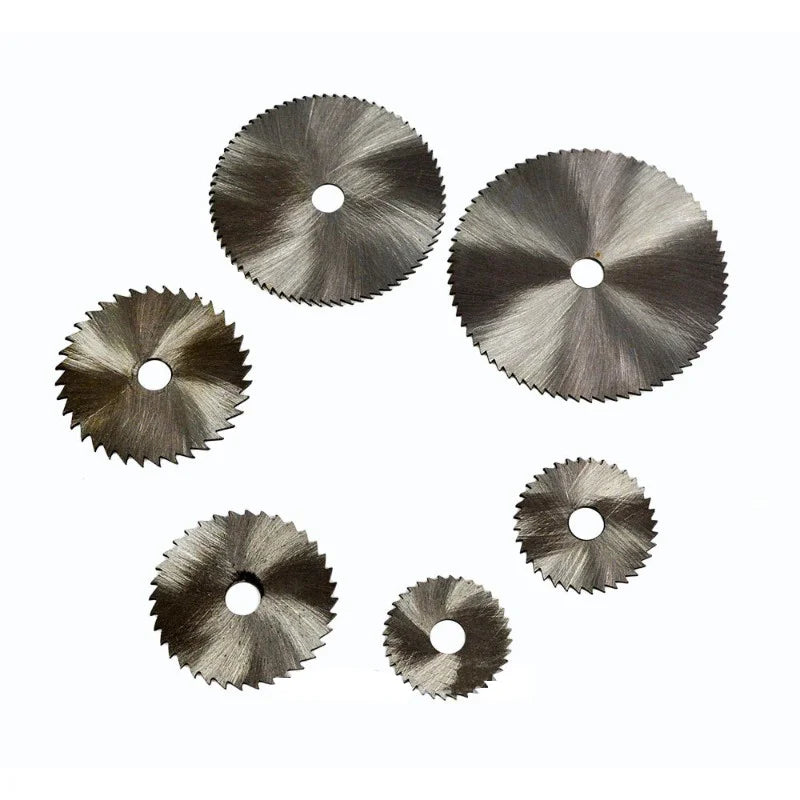7-Pc Mini HSS Circular Saw Blade Set – Metal & Wood Cutting Circular Saw Blade Set Babs