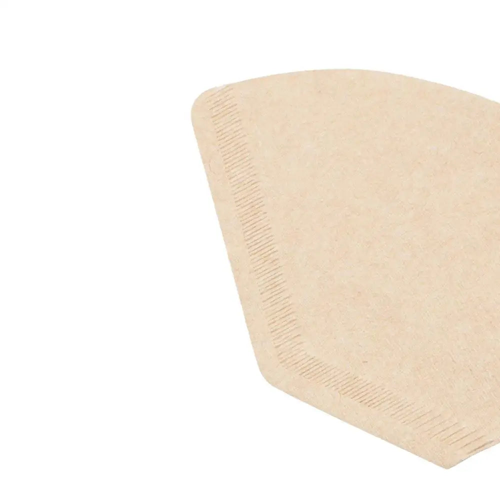 Unbleached Coffee Filter Papers 40 Pcs – Natural Wood Pulp Coffee Filter Papers Babs