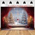 Christmas Photography Backdrop 210x150cm Vinyl Background Cloth Photography Backdrop Babs As Shown 8031