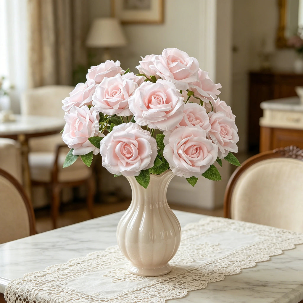Artificial Silk Rose Bouquet – Wedding & Home Décor Artificial Flower Bouquet Babs