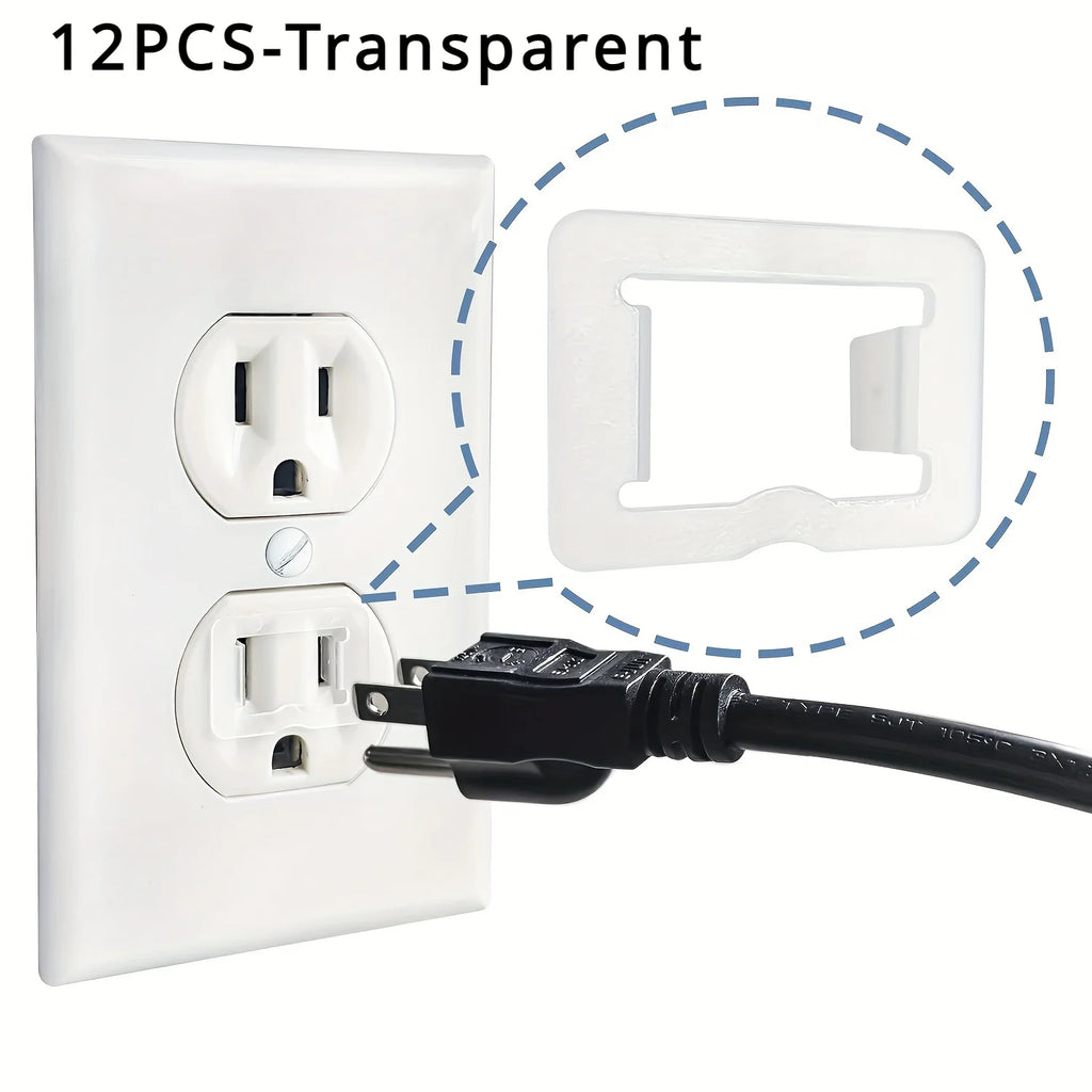 12-Pack Socket Stabilizer – Fix Loose Plugs, Flame-Retardant PC Socket Stabilizer Babs