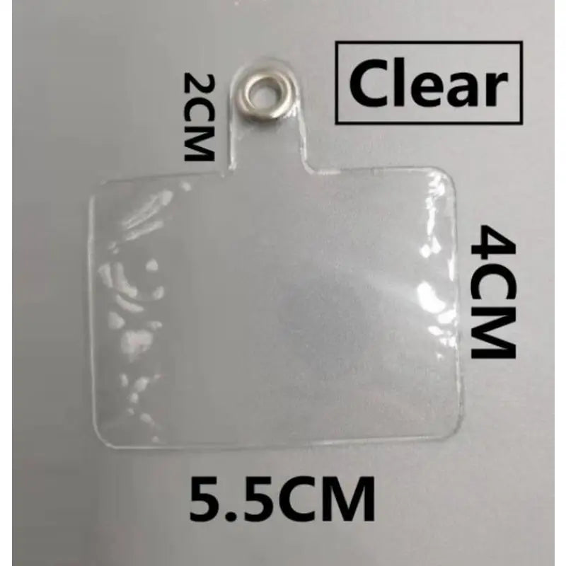 20pcs PVC Card Hooks for Phone Case Hanging Cord – Universal Fit Phone Case Accessory Babs