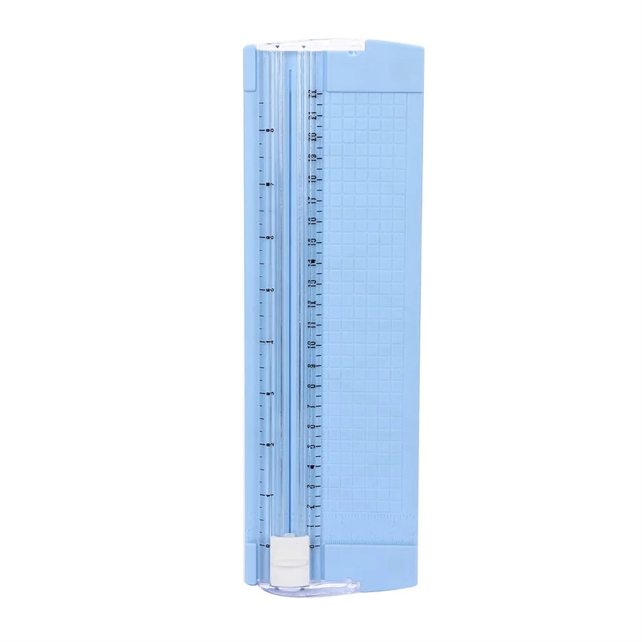 A5 Double-Sided Paper Trimmer | DIY Scrapbooking & Photo Cutter Paper Trimmer Babs blue