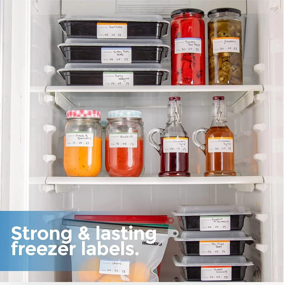 Spice Jar & Kitchen Organizer Label Stickers – Apothecary Kitchen Label Stickers Babs