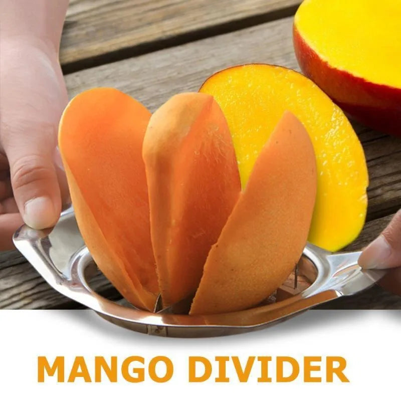 Stainless Steel Mango Slicer & Core Remover Kitchen Tool Mango Slicer Tool Babs