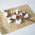 Silk Artificial Flower Branches for Wedding & Home Décor Artificial Flower Bouquet Babs WHITE 1 pc