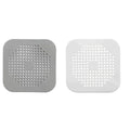 2-Pack Silicone Drain Hair Catcher - Anti-Clog Mesh Cover Drain Hair Catcher Babs 2PCS