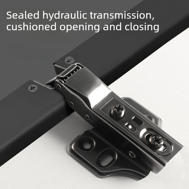 Aluminum Frame Door Damping Buffer Hinge | Cabinet Hardware Cabinet Door Hinge Babs