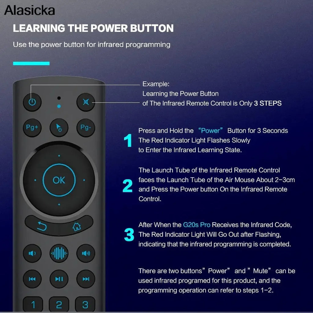 G20BTS Plus Voice Air Mouse 2.4G BT5.0 Remote for Android TV Box Wireless Air Mouse Remote Babs