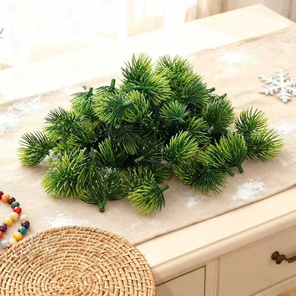 50/100pcs Artificial Holly Berry Branches – Christmas & Party Decor Artificial Holiday Decor Babs