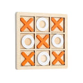 Wooden Mini Chess Puzzle Game – Educational Toy for Kids 3+ Wooden Educational Toy Babs Orange