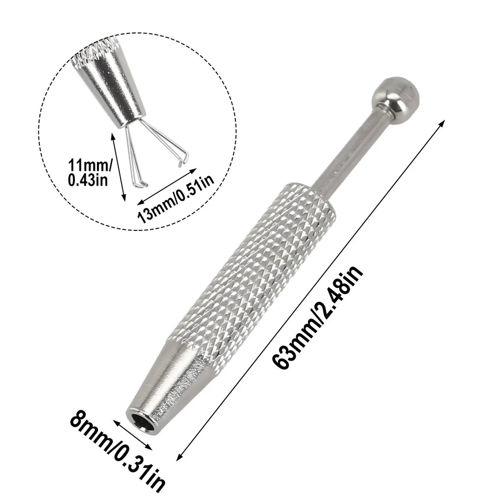 4-Jaw Claw Tweezer Grabber | Stainless Steel Precision Tool Precision Claw Grabber Babs A