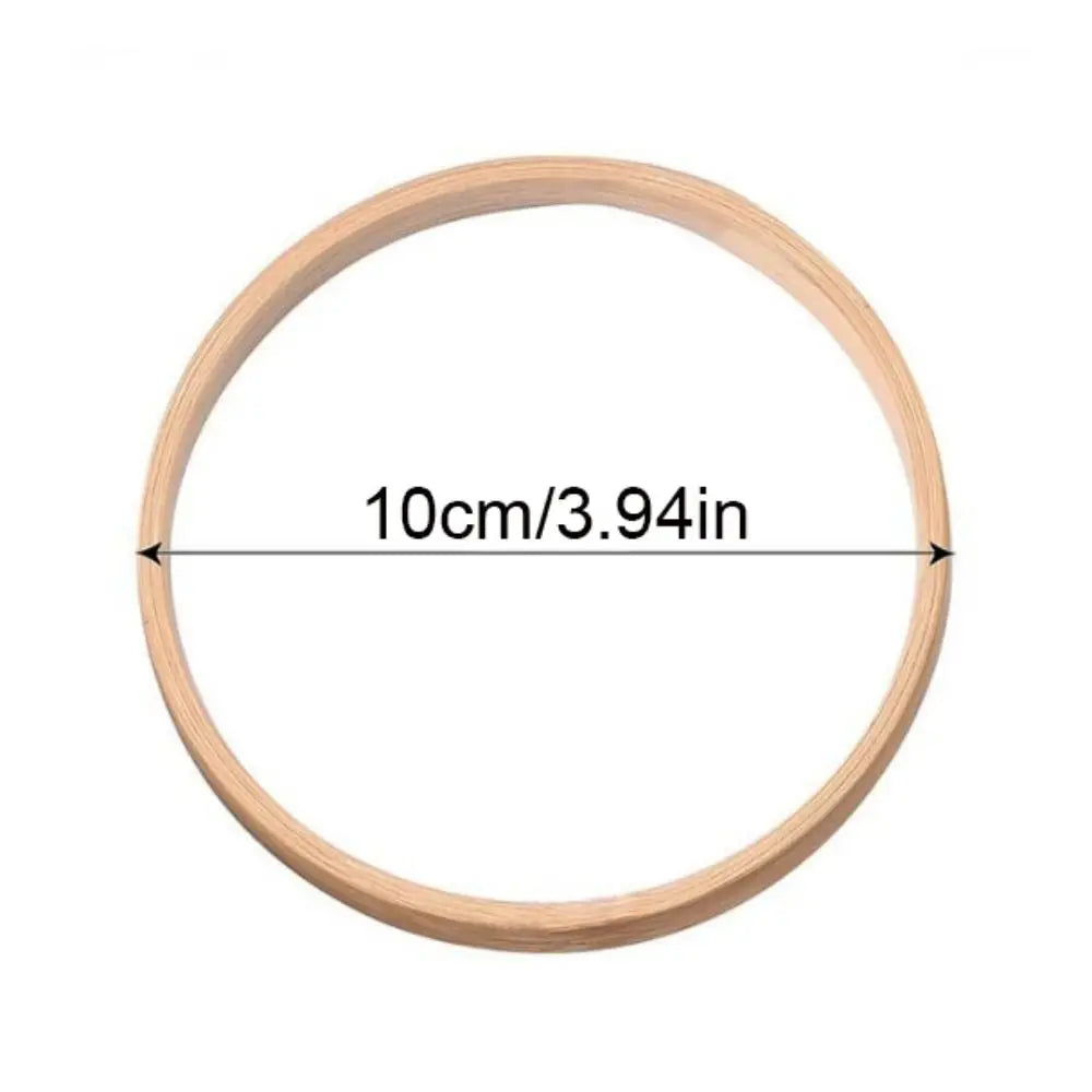 Bamboo Hoop Ring 10–30cm | Wreath & Craft Frame Bamboo Craft Hoop Babs 10CM