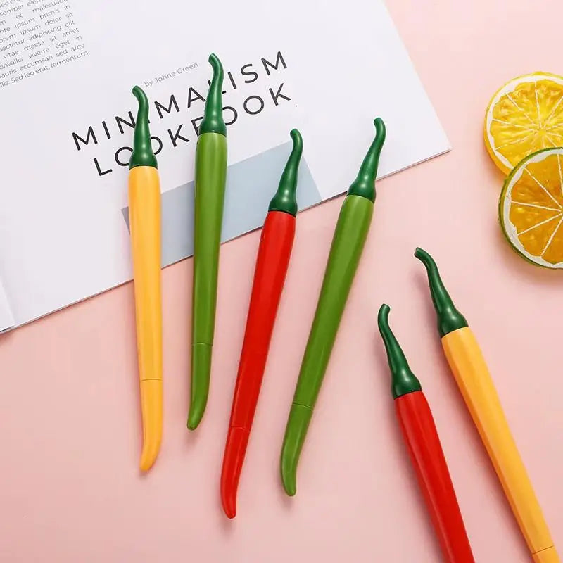 5-Pack Cayenne Gel Pens – Fun Writing Pens for Kids & School Novelty Gel Pens Babs