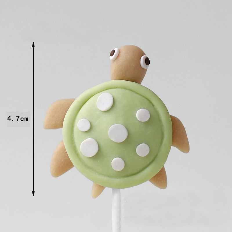 Marine Animal Cake Toppers – Ocean Birthday Party Decorations Cake Toppers Babs G