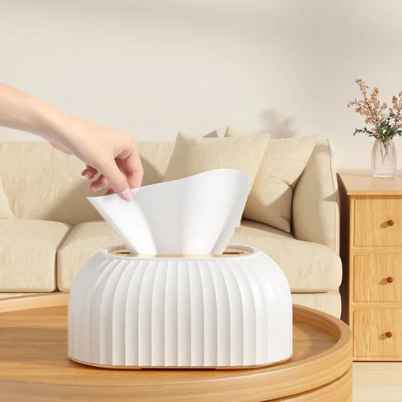 Striped Tissue Box Cover – Modern Home & Office Décor Tissue Box Cover Babs