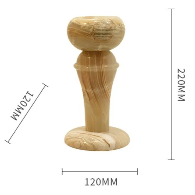 Jade Luxury Candle Holder – Elegant Wedding Centerpiece Jade Candle Holder Babs A Type