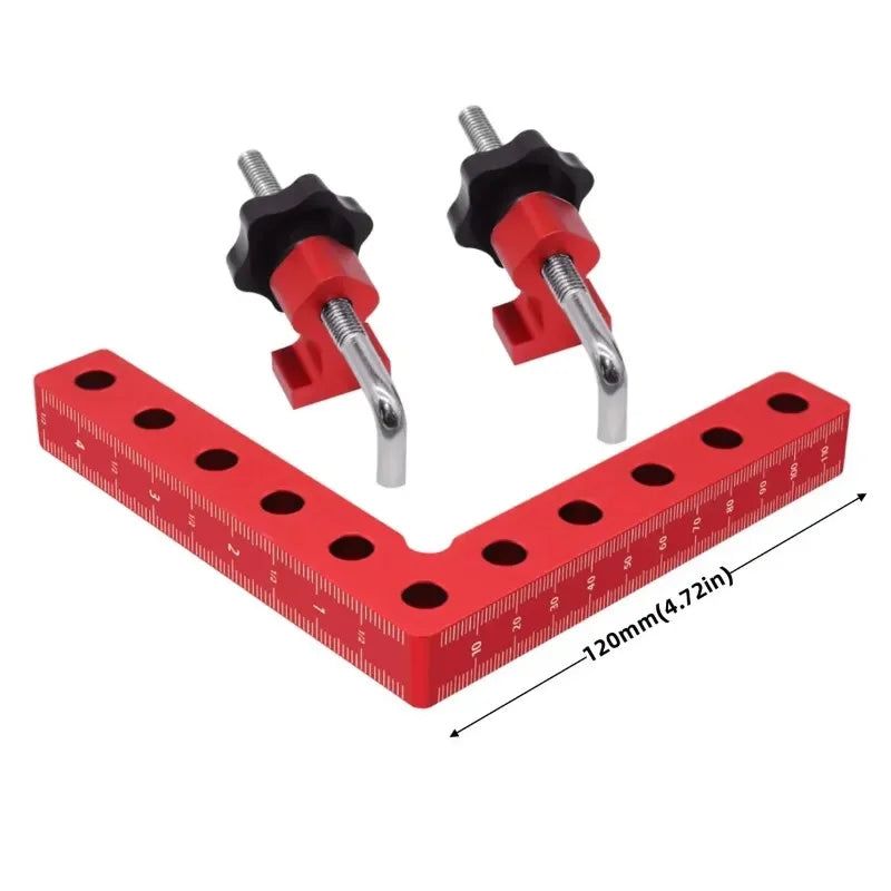 90° Right Angle Corner Clamp – 120/140mm Aluminum Woodworking Woodworking Corner Clamp Babs 120mm
