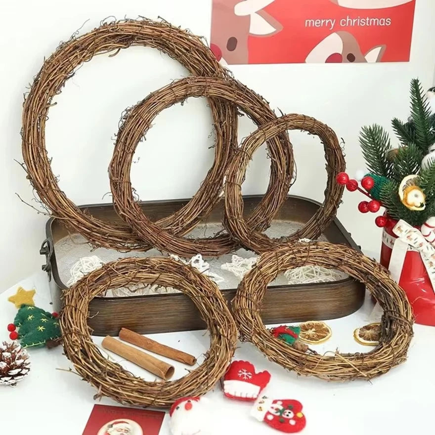Rattan Wreath Frame 10/15/20cm – DIY Wedding & Home Decor DIY Wreath Frame Babs