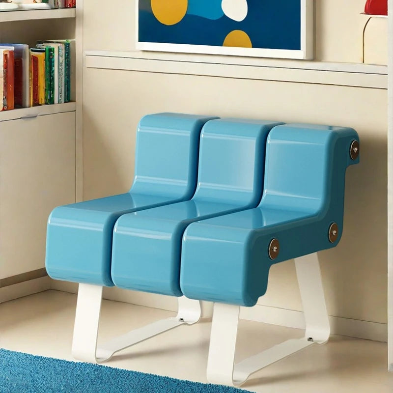 Creative Cartoon Piano Stool with Backrest | Modern Home Ottoman Decorative Home Stool Babs