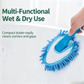 Chenille Fiber Car Duster – Wet & Dry Dual-Use Cleaning Brush Car Cleaning Brush Babs 1Pc random color
