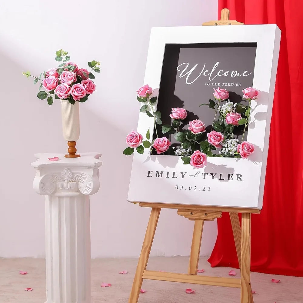 50cm Silk Artificial Rose Bouquet – Wedding & Home Decor Artificial Flower Bouquet Babs