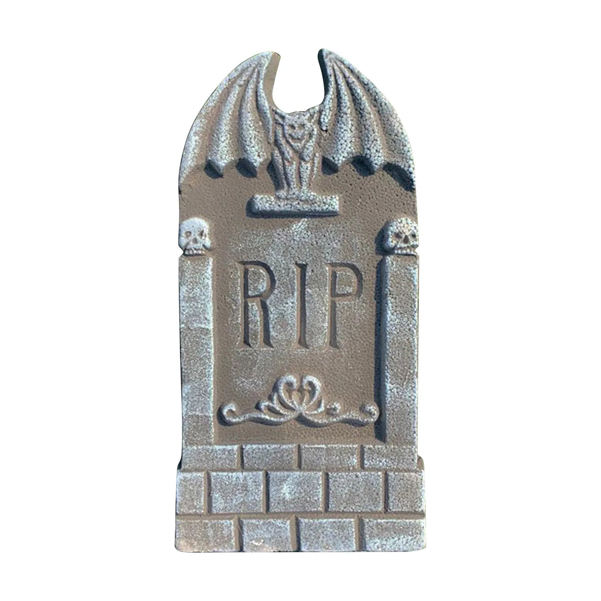Mini Halloween Tombstone Skull Cemetery DIY Garden Ornaments Halloween Decor Ornaments Babs C One Size