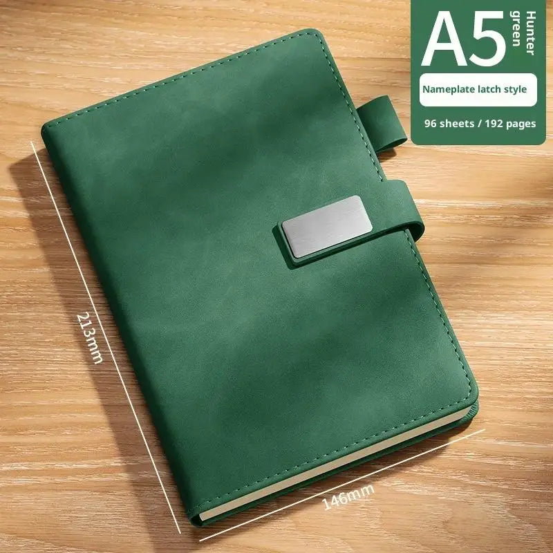 Vintage A5 Soft Leather Notebook – Business & College Journal Leather Notebook Babs A30