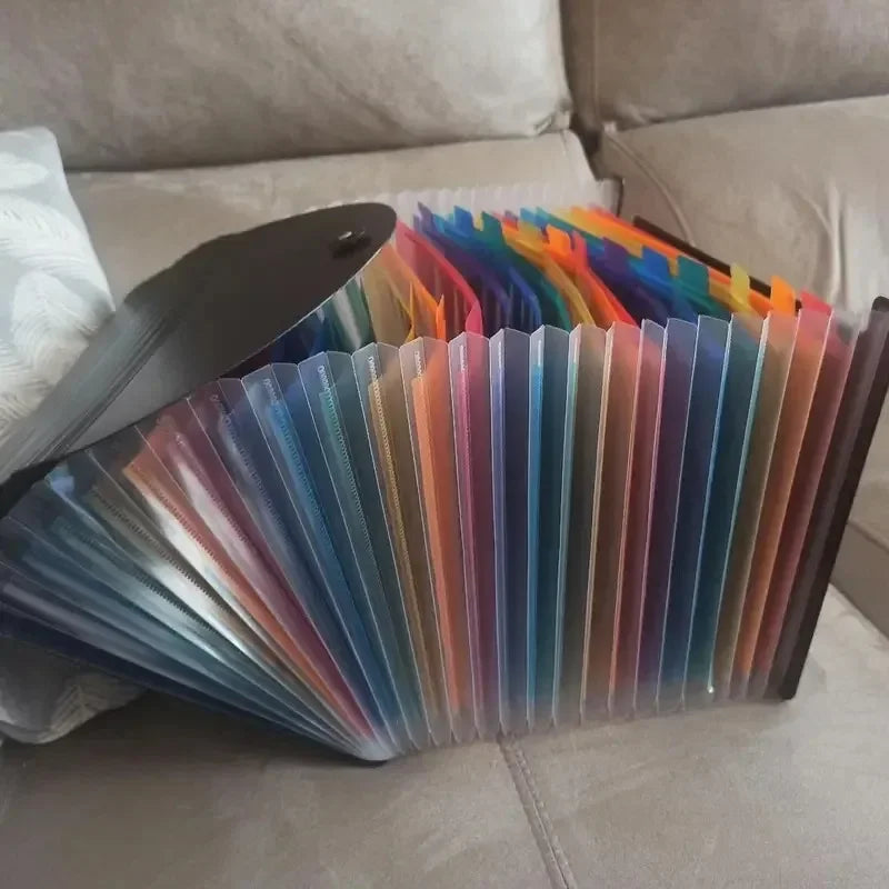 A4 Accordion File Folder Organizer – 13 or 25 Pockets Accordion File Folder Babs
