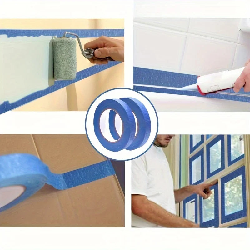 Blue Painter's Tape 3 Rolls – Multi-Surface Masking Tape Masking Tape Babs