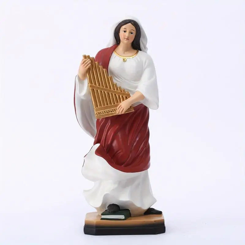 Christmas Prayer Angel Statue – 31cm Resin Holiday Figurine Holiday Figurine Babs