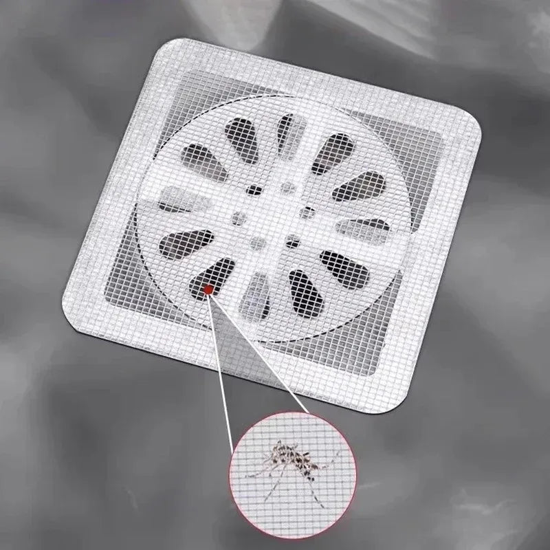 Disposable Drain Hair Catcher Anti-Insect Mesh Stickers | Shower Drain Hair Catcher Babs