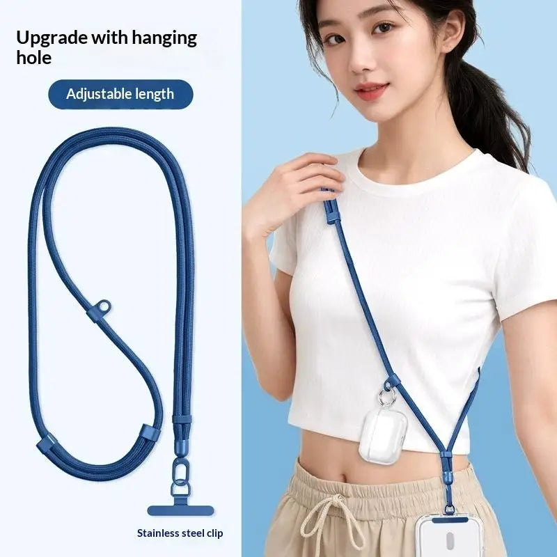 Adjustable Neck Phone Lanyard – Anti-Drop 360° Rotation Crossbody Phone Neck Lanyard Babs A10