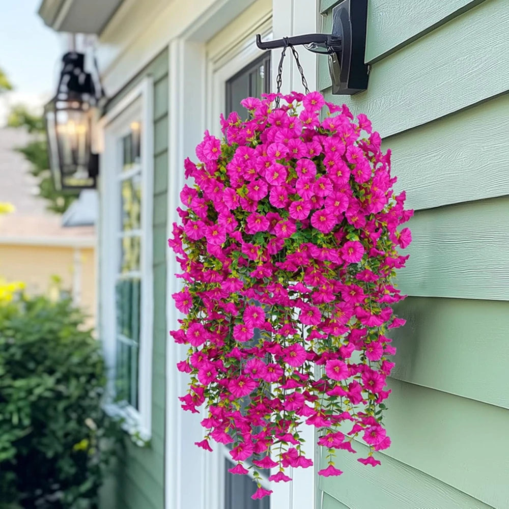 Artificial Morning Glory Vine Flowers – Wedding & Home Decor Artificial Flower Vine Babs