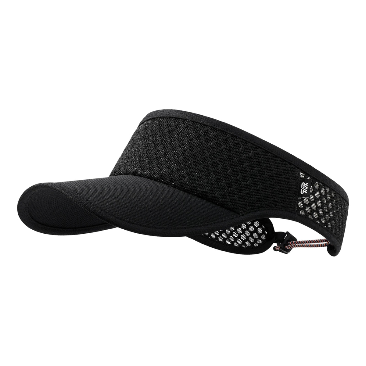 Wide Brim Sun Visor Cap – Quick Dry Unisex Hat for Sports Sports Sun Visor Babs Black