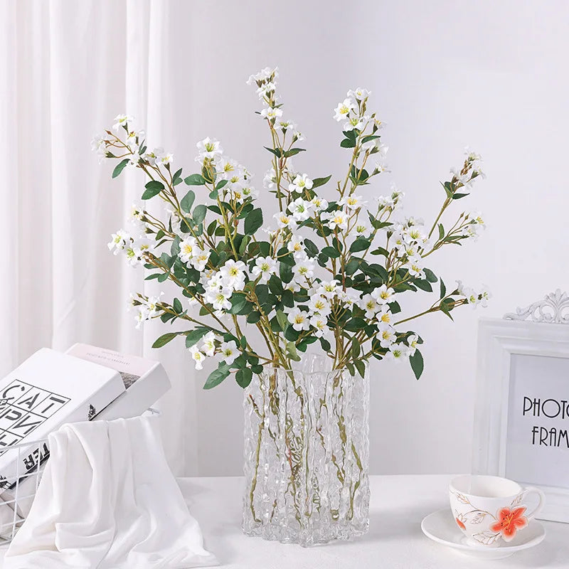 Handmade Silk Daisy Bouquet – Artificial Flowers for Weddings & Home Artificial Flower Bouquet Babs