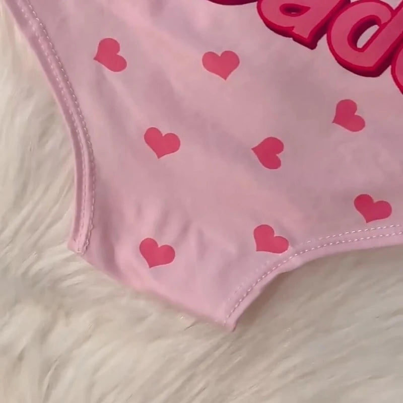 Cute Cartoon Pink Print Women's Briefs & Thong Panties Women's Panties Babs