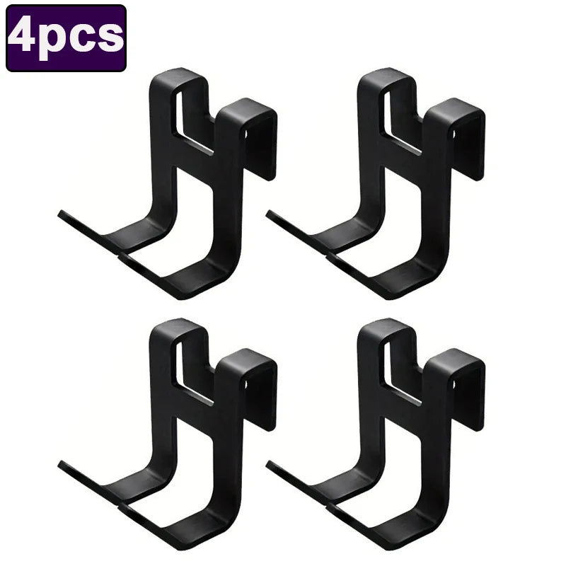 Over Door Hooks Rack – Towel, Bag & Key Hanger | Multi-Pack Door Hook Rack Babs 4pcs