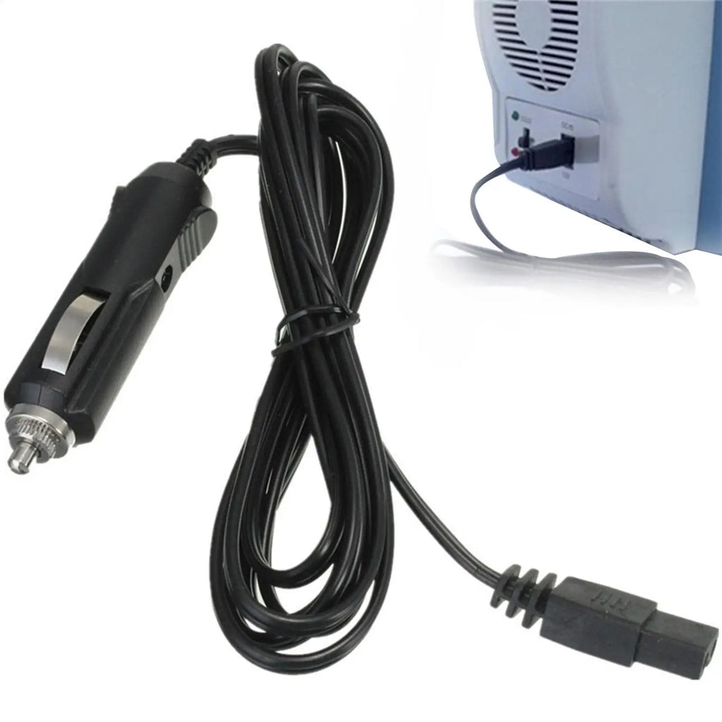 2-Pin Power Cord for Car Mini Fridge & Portable Cooler Car Fridge Power Cord Babs