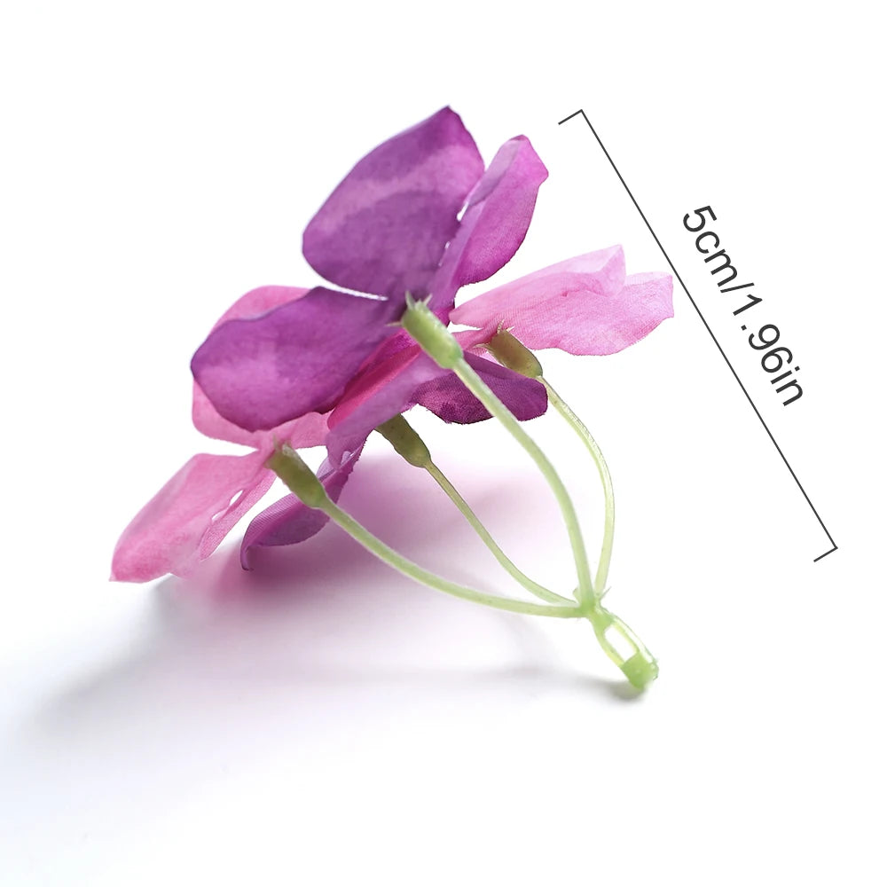 Artificial Silk Hydrangea Flower Heads – Wedding & Home Décor Artificial Silk Flowers Babs