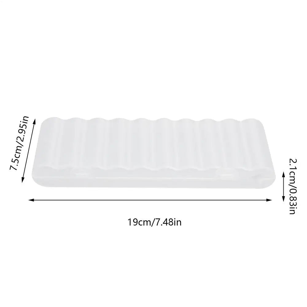10-Slot Battery Storage Case – Protective Holder Box Battery Storage Case Babs 1pcs