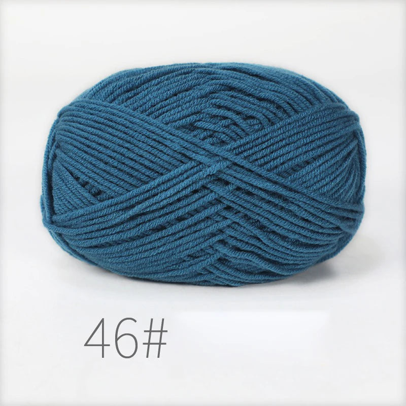 10 Balls 500g Soft Milk Cotton Yarn for Knitting & Crochet