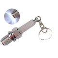 LED Spark Plug Keychain – Aluminum Car Key Ring with Mini Light LED Car Keychain Babs Default Title