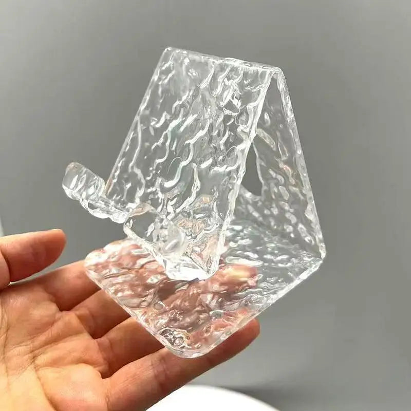 Acrylic Wave Phone & Tablet Stand | Minimalist Desktop Holder Phone & Tablet Stand Babs