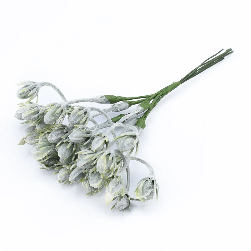 Artificial Plastic Flowers 5/10pcs – Vase Filler & DIY Décor Artificial Flowers Babs style 2 5 PCS