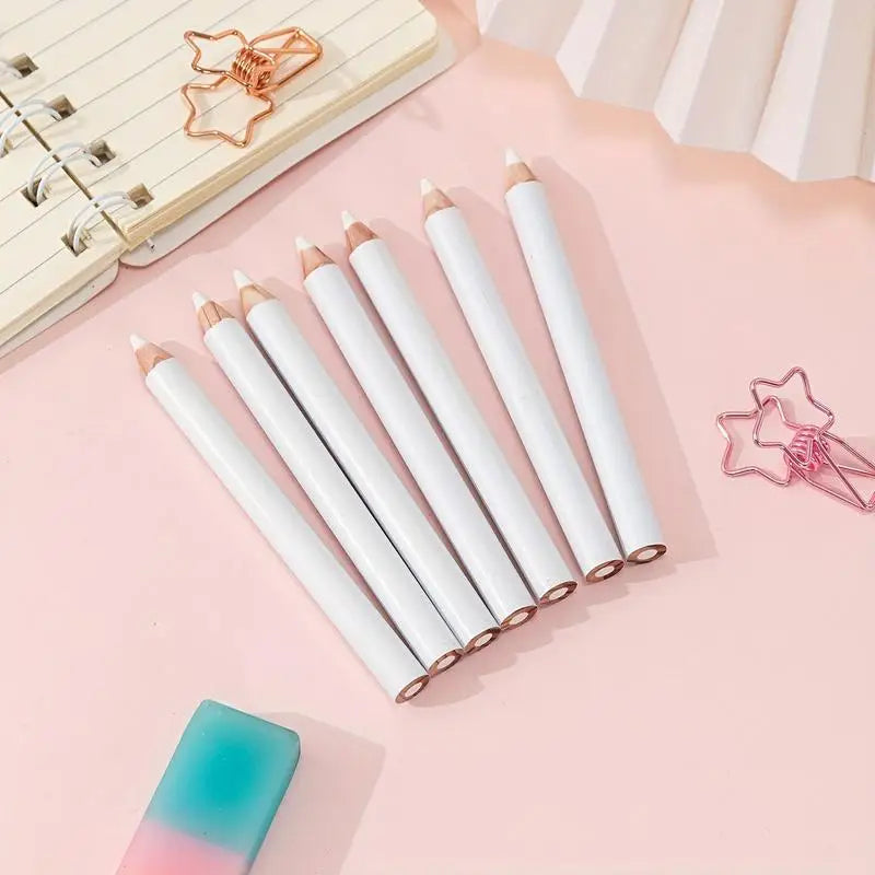 10pcs White Tailor's Marking Pencils – Fabric Sewing Tools Fabric Marking Pencils Babs