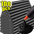 Black Hot Melt Glue Sticks – EVA for Car, DIY & Crafts Hot Melt Glue Sticks Babs 1PC 7X100mm