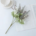 Artificial Lavender Bouquet – Wedding, Home & Table Decor Artificial Flower Bouquet Babs army green 1 piece
