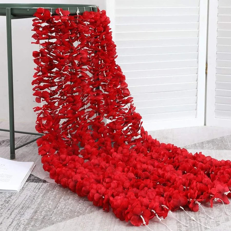 Silk Cherry Blossom Garland 200cm – Artificial Sakura Vine Decor Artificial Flower Garland Babs